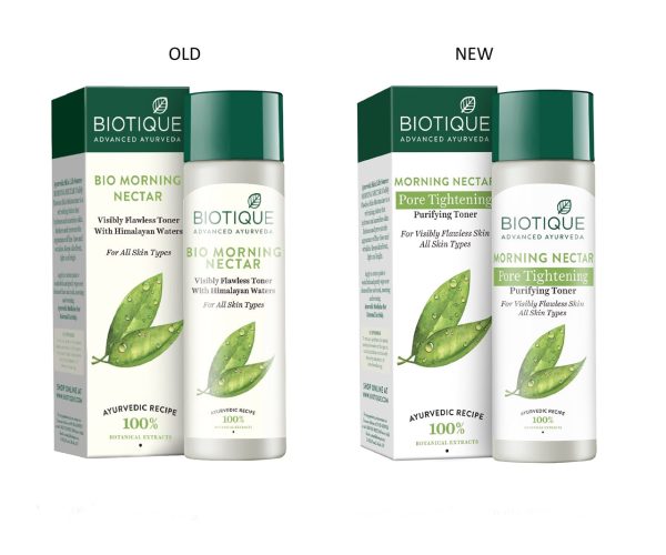 Biotique Advanced Ayurveda Bio Morning Nectar Visibly Flawless Toner Discount