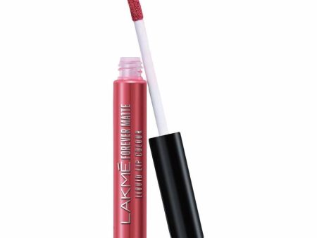 Lakme Forever Matte Liquid Lip Colour - Pink Peach For Sale