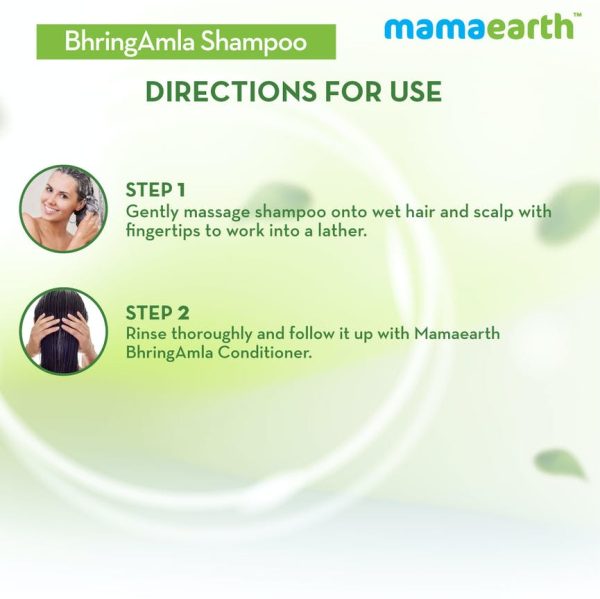 Mamaearth Bhringamla Shampoo & Conditioner Combo Supply