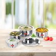 Sumeet Stainless Steel Tope  Patila cookware With Lids Discount