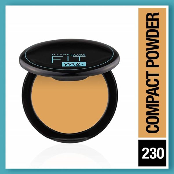 Maybelline New York Fit Me 12Hr Oil Control Compact, 230 Natural Buff Online Sale