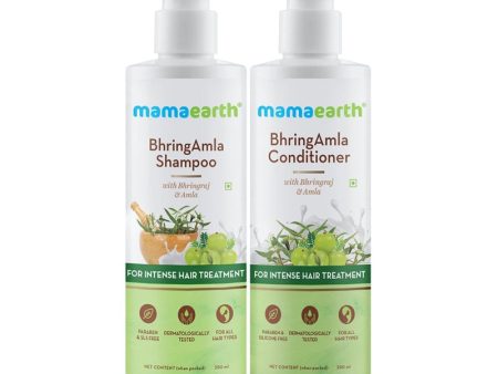 Mamaearth Bhringamla Shampoo & Conditioner Combo Supply