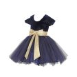 Asmaani Baby Girl s Blue Color Satin Midi Length Frock (AS-DRESS-22010) Online now