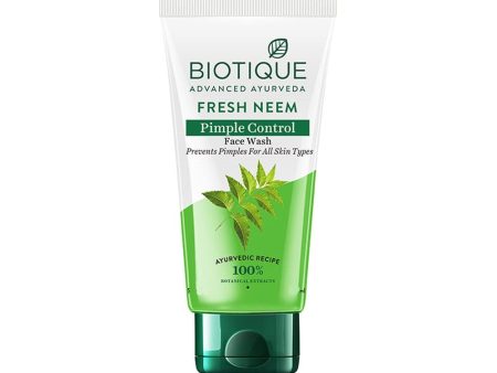 Biotique Advanced Ayurveda Bio Neem Purifying Face Wash Sale