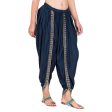 Asmaani Navy Blue color Dhoti Patiala with Embellished Border Online Sale