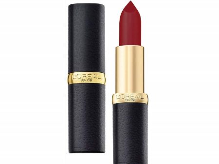 L Oreal Paris Color Riche Moist Matte Lipstick - 216 Blaze Of Red Hot on Sale