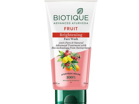 Biotique Advanced Ayurveda Fruit Brightening Face Wash Cheap