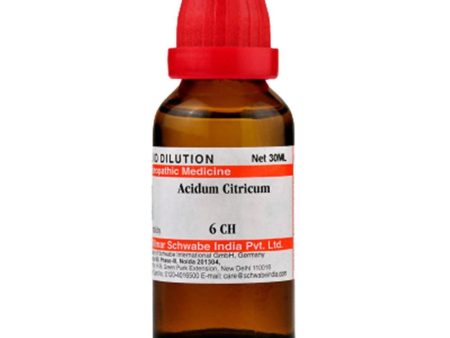 Dr. Willmar Schwabe India Acidum Citricum Dilution Online Sale