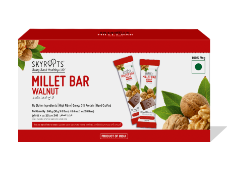 Skyroots Smartkal - Walnut Millet Bar Discount