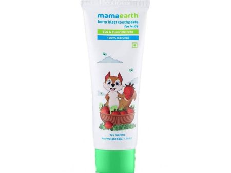 Mamaearth Berry Blast Kids Toothpaste For Promotes Healthy Teeth & Gums, Cleanses Teeth Supply