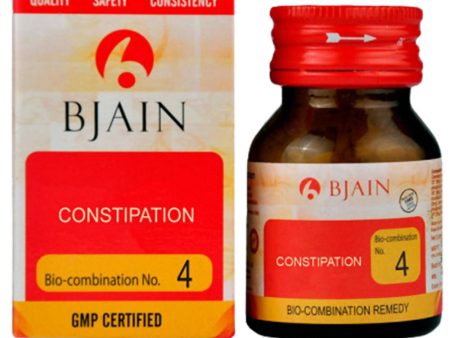 Bjain Homeopathy Bio Combination No.4 Tablet Hot on Sale