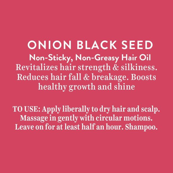 Biotique Advanced Organics Onion Black Seed No-Sticky No-Greasy Hair Oil For Discount