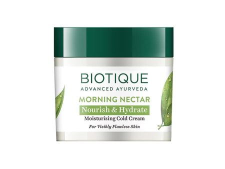 Biotique Advanced Ayurveda Bio Morning Nectar Visibly Flawless Moisturizing Cream Online Hot Sale