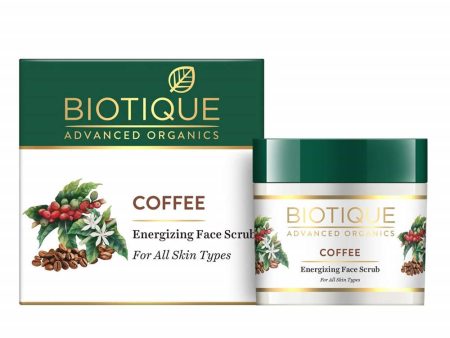 Biotique Advanced Organics Coffee Energizing Face Scrub Supply