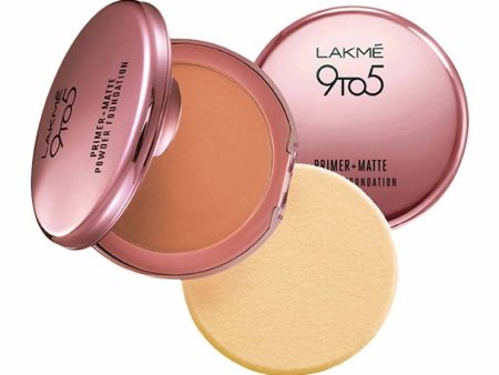 Lakme 9 To 5 Primer With Matte Powder Foundation Compact - Natural Almond Cheap