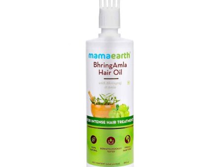 Mamaearth Bhringamla Hair Oil For Intense Hair Treatment For Discount