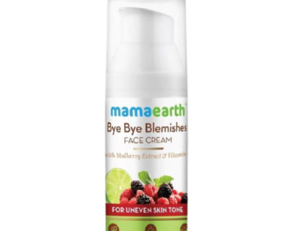 Mamaearth Bye Bye Blemishes Face Cream For Uneven Skin Tone Fashion