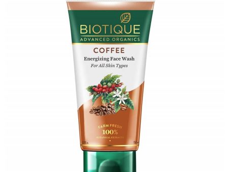 Biotique Advanced Organics Coffee Energizing Face Wash Fashion