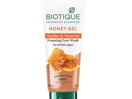 Biotique Advanced Ayurveda Bio Honey Gel Refreshing Foaming Face Wash Discount