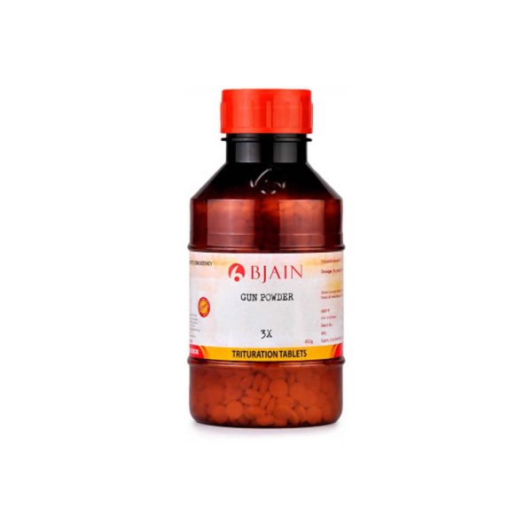 Bjain Homeopathy Gun Powder Trituration Tablets Sale