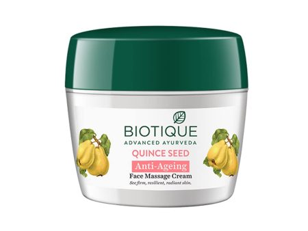 Biotique Advanced Ayurveda Bio Quince Seed Nourishing Face Massage Cream Cheap