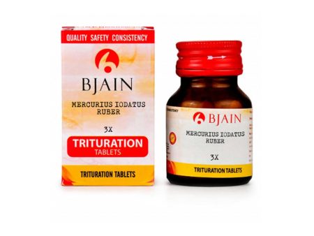 Bjain Homeopathy Mercurius Iodatus Ruber Trituration Tablets Discount