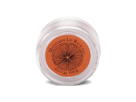 First Water Mandarin Lip Balm Sale