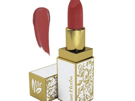 Just Herbs Herb Enriched Ayurvedic Lipstick (Serin-6-Burnt-Red) (4.2 Gm) For Cheap