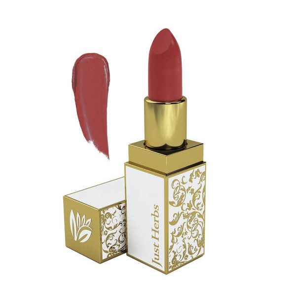 Just Herbs Herb Enriched Ayurvedic Lipstick (Serin-6-Burnt-Red) (4.2 Gm) For Cheap