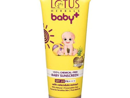 Lotus Herbals Baby+ Spf 20 PA+++ Sunscreen For Sale