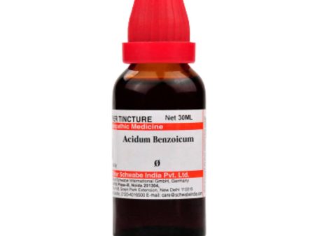 Dr. Willmar Schwabe India Acidum Benzoicum Mother Tincture Q Online now