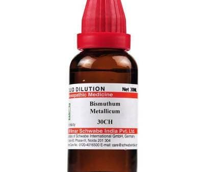 Dr. Willmar Schwabe India Bismuthum Metallicum Dilution Fashion