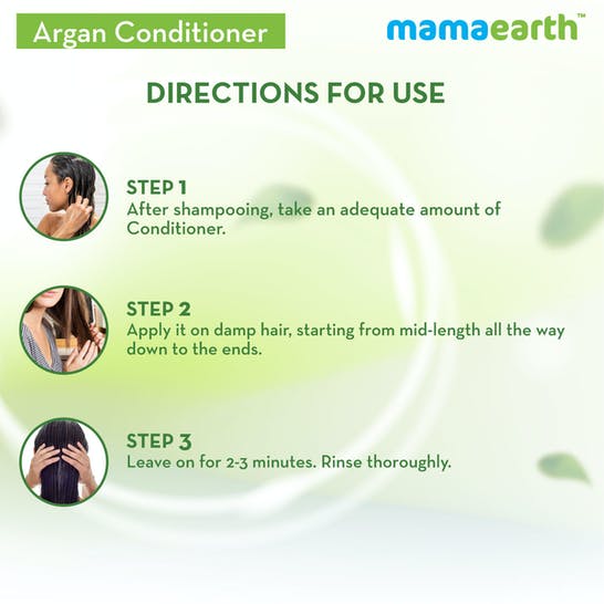 Mamaearth Argan Conditioner For Frizz-Free & Strong Hair Fashion