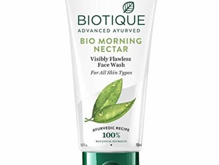 Biotique Advanced Ayurveda Bio Morning Nectar Visibly Flawless Face Wash Online Sale