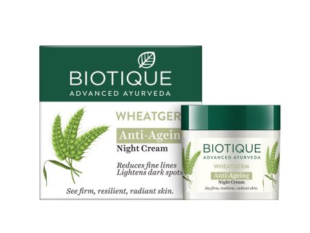 Biotique Advanced Ayurveda WheatGerm Anti-Ageing Night Cream Supply