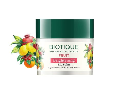 Biotique Advanced Ayurveda Bio Fruit Whitening Lip Balm Online