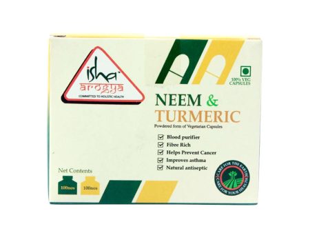 Isha Life Neem and Turmeric Capsules For Cheap