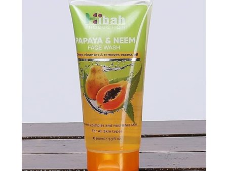 Hibah Production Papaya and Neem Face Wash Sale