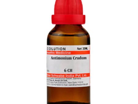 Dr. Willmar Schwabe India Antimonium Crudum Dilution on Sale