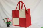 Jute Lunch Bag With Zip For Men and Women Sale