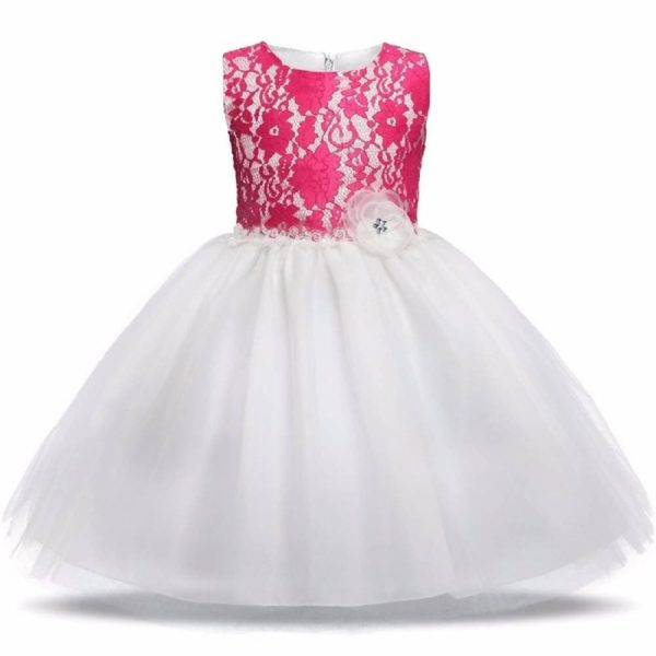 Asmaani Baby Girl Pink Coloured Satin Frock (AS-DRESS-22058) For Discount