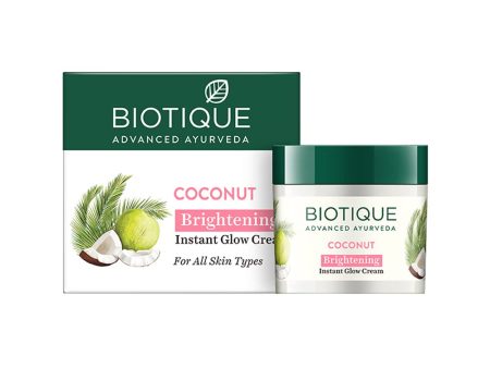 Biotique Advanced Ayurveda Bio Coconut Whitening & Brightening Cream Online now