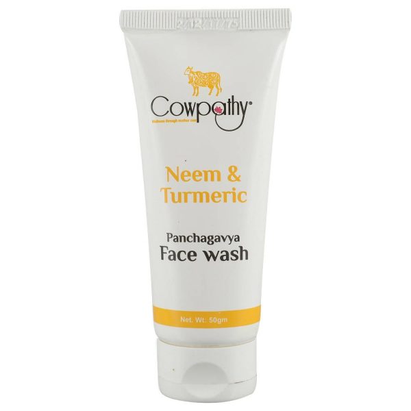 Cowpathy Neem & Turmeric Panchagavya Face Wash (50 Gm) Online Sale