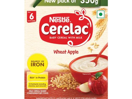 Nestle Cerelac Baby Cereal With Milk - Wheat Apple For Sale