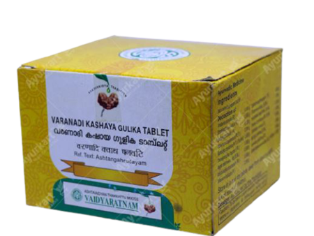 Vaidyaratnam Varanadi Kashaya Gulika Tablet Online Sale