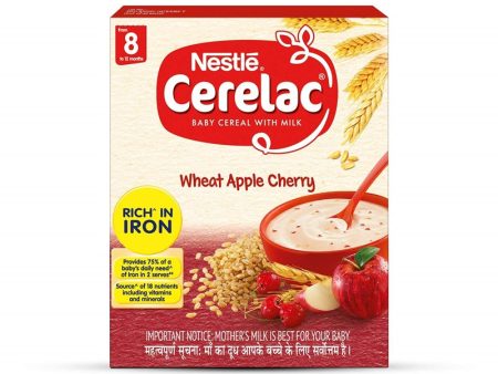 Nestle Cerelac Baby Cereal With Milk - Wheat Apple Cherry Cheap