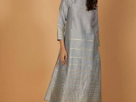 Cheera Silk Blend Fancy Kurta Palazo Set CH046K For Sale