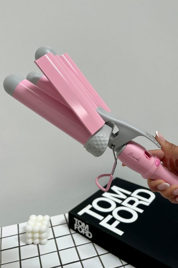 Mermade Pro Hair Waver - Pink 32MM For Cheap