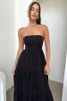 Hailey Maxi Dress - Black Sale