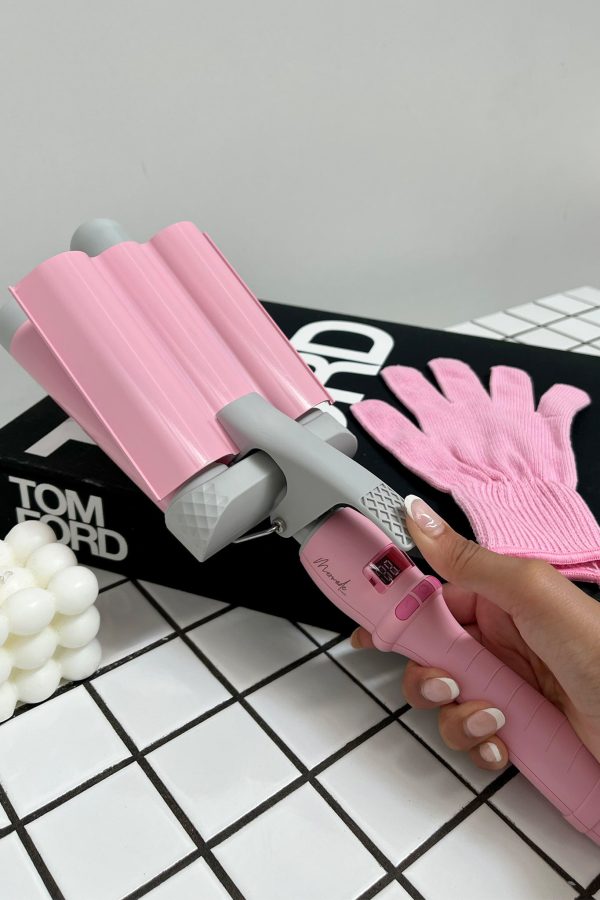 Mermade Pro Hair Waver - Pink 32MM For Cheap